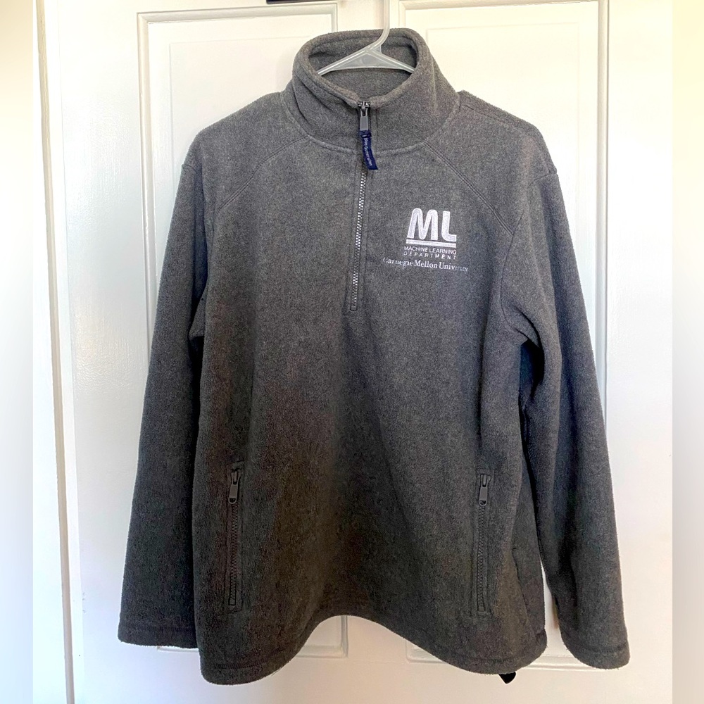 Carnegie Mellon Machine Learning Department Fleece Quarter zip